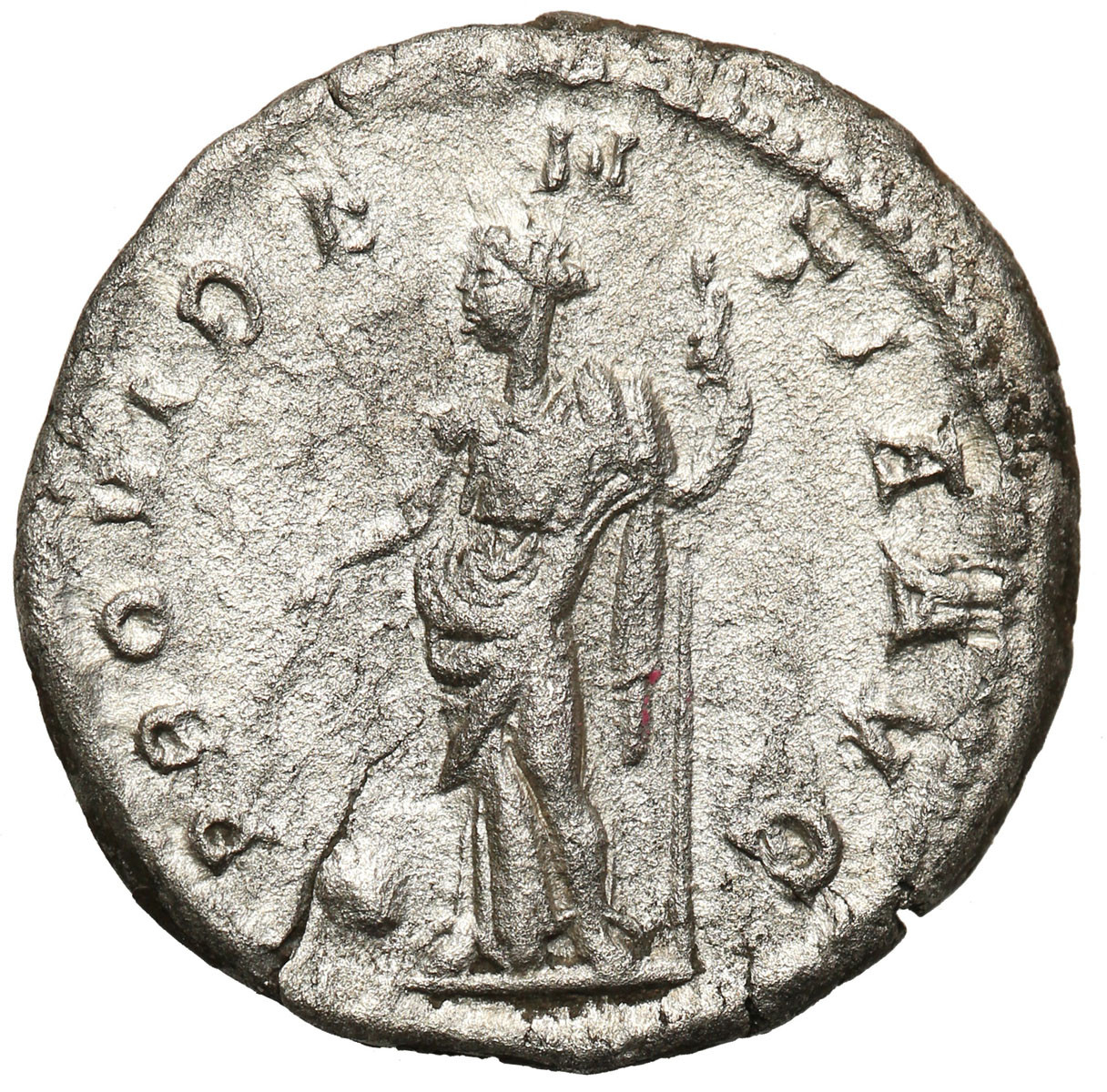 Cesarstwo Rzymskie, Aleksander Sewer (222–235), Denar 224, Rzym